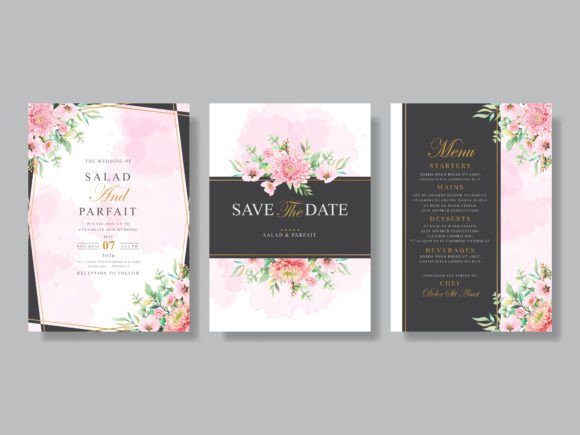 Download Beautiful Floral Wedding Invitation Card - Card Collection