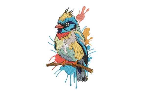 Download Colorful Bird Splash - Colorful bird Collection