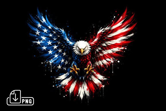 Download Eagle Patriotic,250 Years of America PNG - Premium Resources