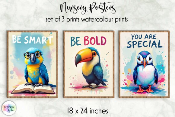Download Colorful Bird Affirmation Prints, - Colorful bird Collection