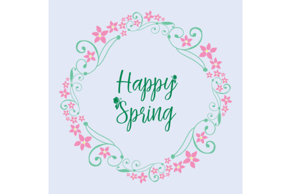 Download Elegant Happy Spring Greeting Card Decor - Card Collection
