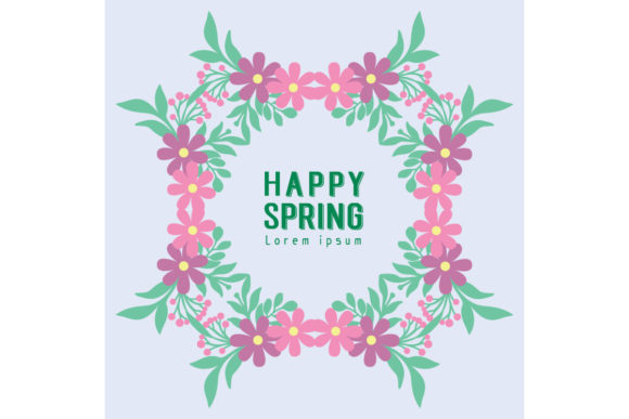 Download Cute Happy Spring Invitation Card Decor - Card Collection