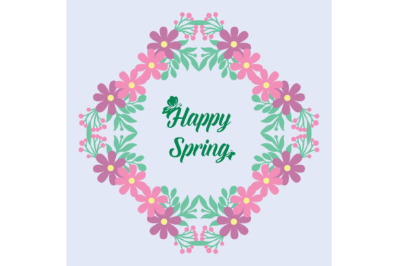 Download Cute Happy Spring Invitation Card Decor - Card Collection